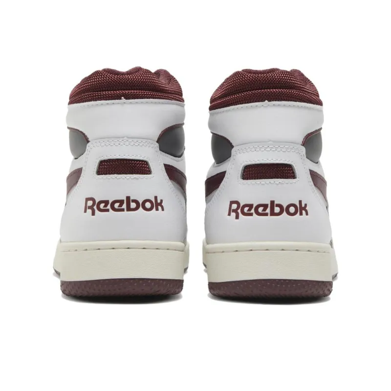 Reebok BB4000 2 Mid 'White Classic Maroon'-3