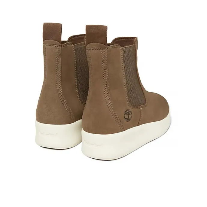 Timberland Berlin Park Short Chelsea Boots Women's Brown-2
