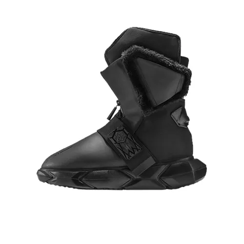 NORVINCY Snow Boots Unisex Black