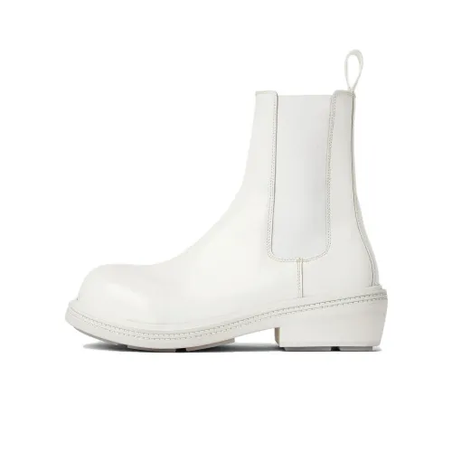 Bottega Veneta Chelsea Boots Women's Fiber Optic White