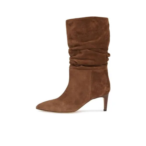 Paris Texas 60mm Slouched Suede Boots