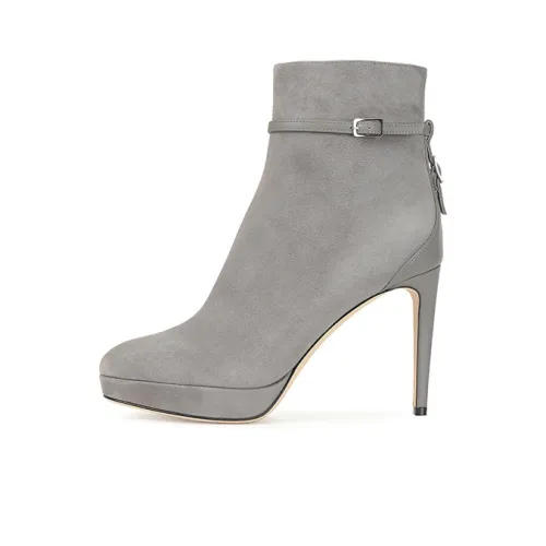 SERGIO ROSSI Ankle Boots Women's Gray