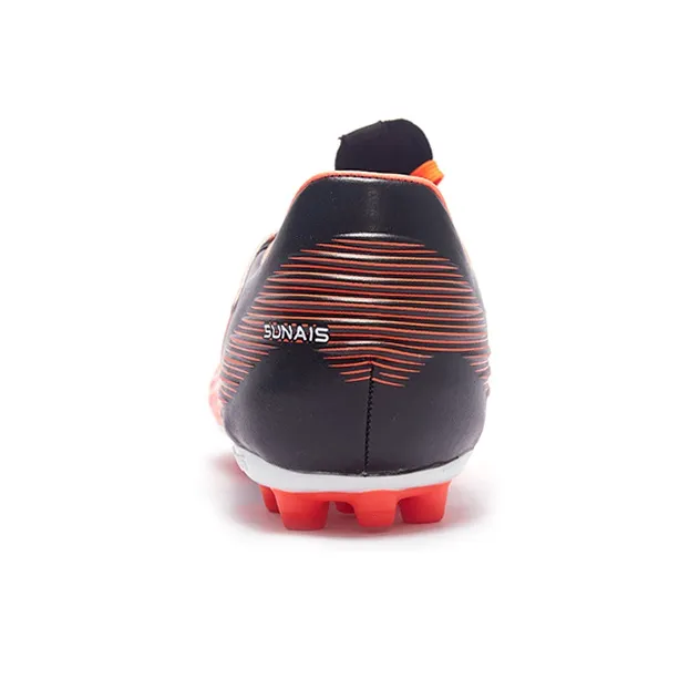 SUNAIS Soccer Shoes Men Low Top Orange Red, Sapphire Blue-3