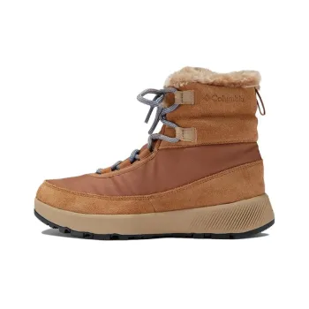 Columbia Slopeside Peak Durable Cushioning Short Snow Boots Women's Khaki