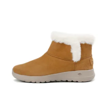 Skechers On The Go Joy Snow Boots 'Brown White' Women's