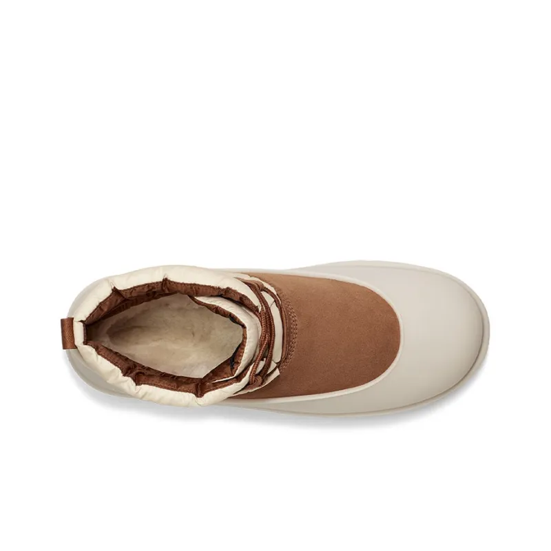 UGG Classic Mini Lace Up Weather Boot Chestnut Whitecap-4