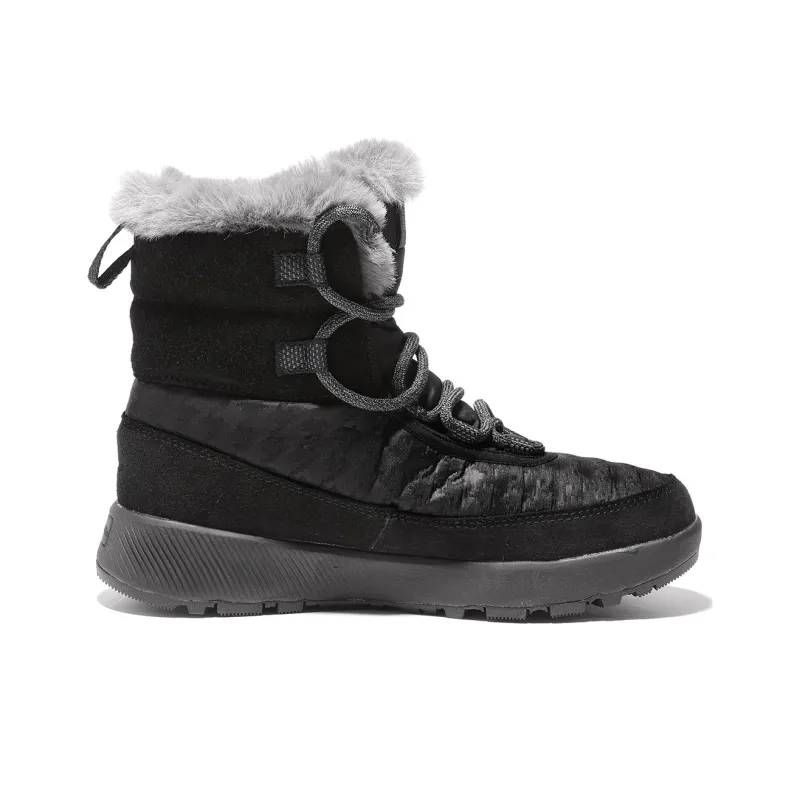 Columbia Snow Boots Women's Mid Top Black-1