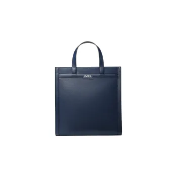 MICHAEL KORS MK Cooper Artificial Leather Tote Bag Shopping Bag Handbag Men's Blue