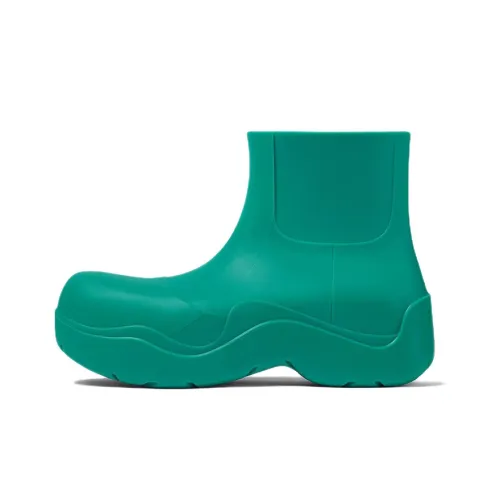 Bottega Veneta Puddle Ankle Boot Acid Turquoise Women's