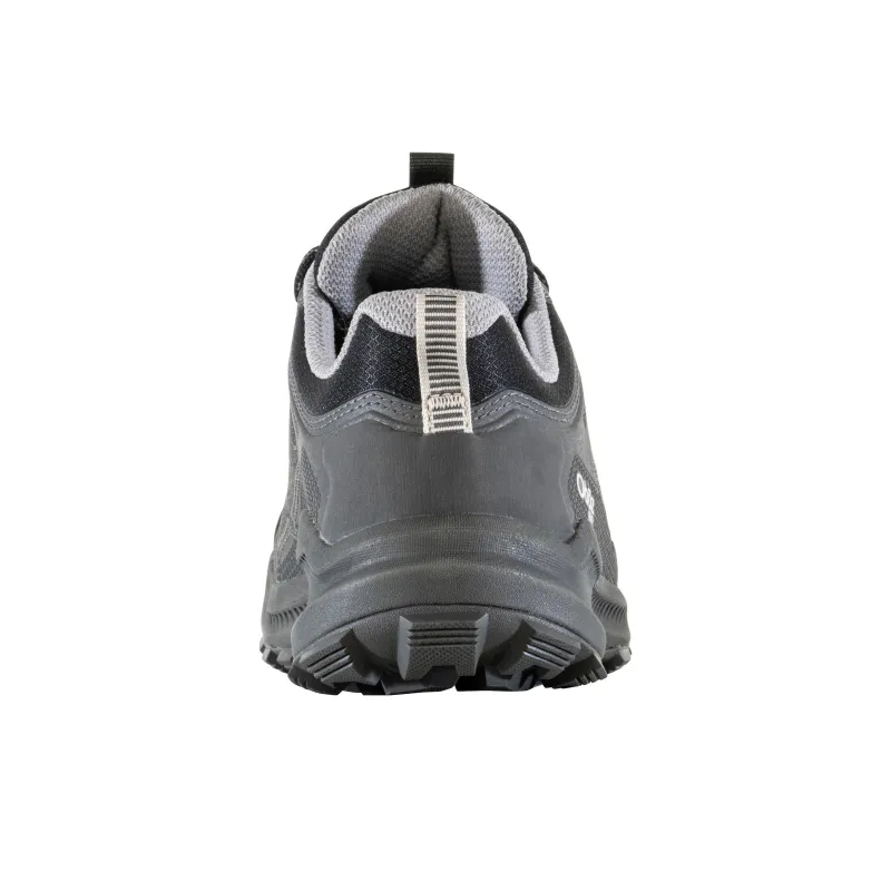 Oboz Footwear Katabatic Cushioning Wear-Resistant Low-Top Outdoor Shoes Men's Gray Black-4