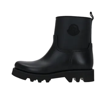 Moncler Lug Sole Slip-on Ankle Boots