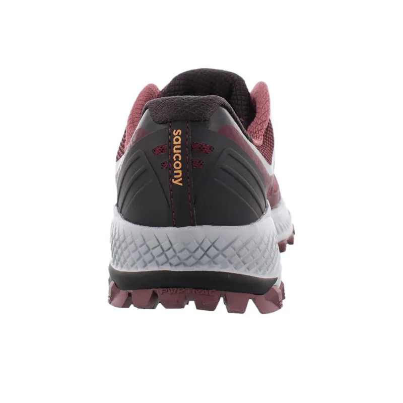 Saucony Cushioning Anti-Slip And Wear-Resistant Low-Top Running Shoes Women's Black Red-3