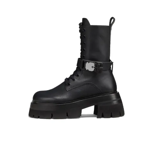 VERSACE Ankle Boots Women's Black