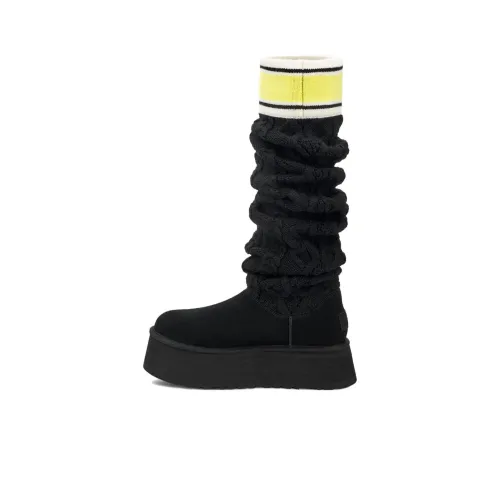 UGG Ankle Boots Women's Black/Yellow