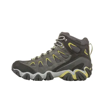 Oboz Footwear Sawtooth II Wear-Resistant Mid-Top Outdoor Shoes Men's Gray