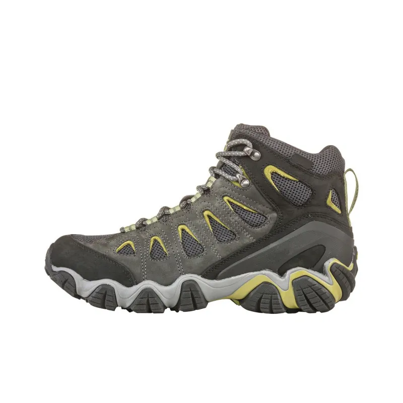 Oboz Footwear Sawtooth II Wear-Resistant Mid-Top Outdoor Shoes Men's Gray-0