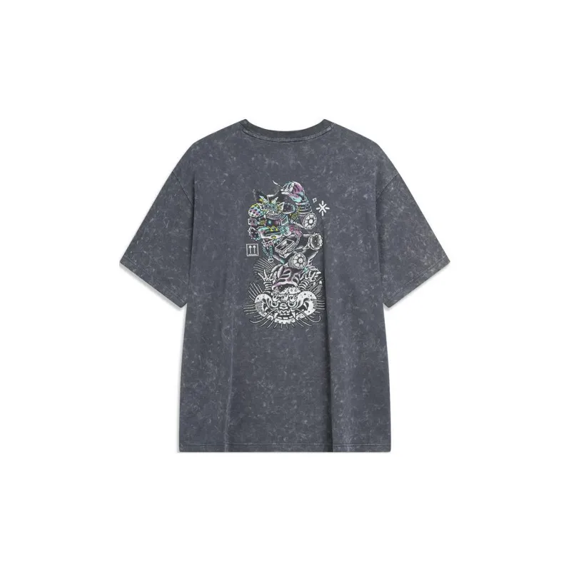 LiNing Wade Collection T-Shirt Unisex Ebony Black-1