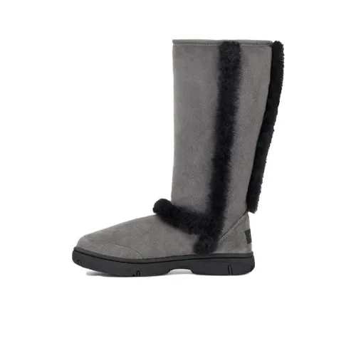 UGG Sunburst Tall Boot Grey Black Women's