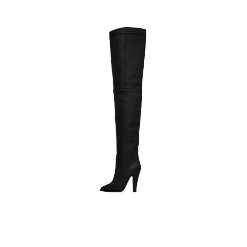 SAINT LAURENT Knee-high Boots Women's Black