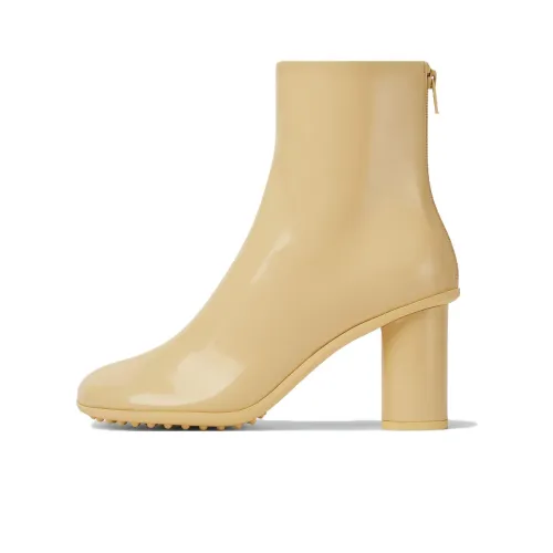 Bottega Veneta Atomic Ankle Boots Women's Rubber Yellow