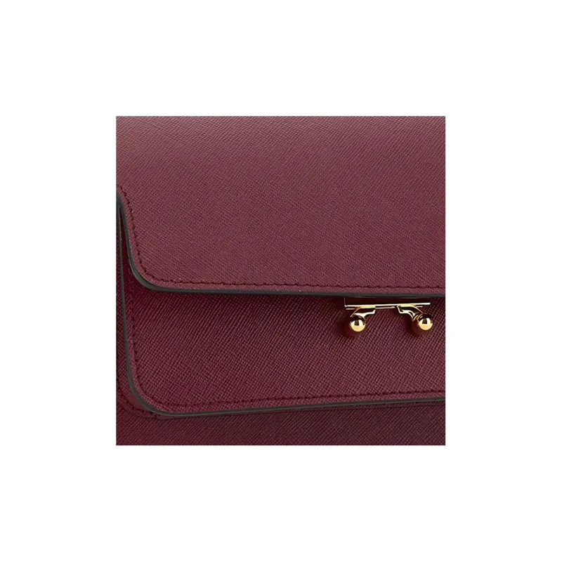 MARNI New Trunk Foldover Top Shoulder Bag-2