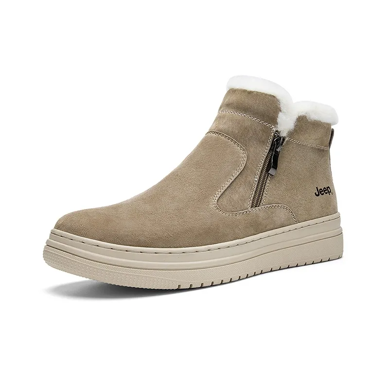 Jeep Snow Boots Men Sand-2
