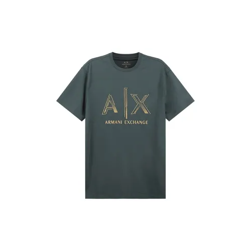 ARMANI EXCHANGE T-Shirts Men Dark Green