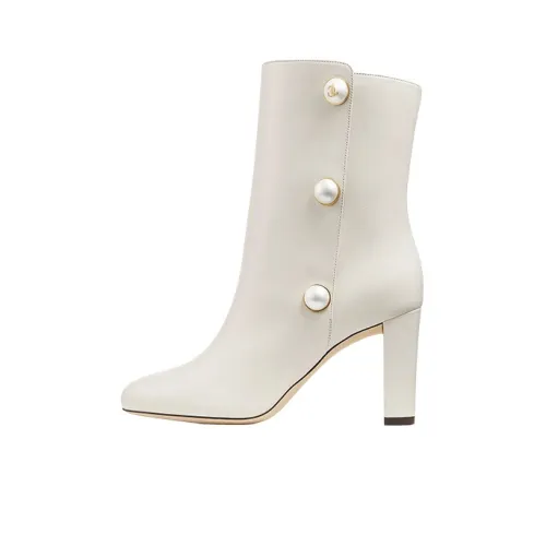 Jimmy Choo Ankle Boots Women's Latte