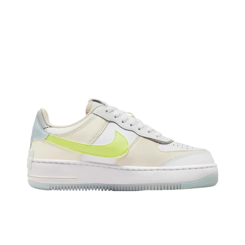 Nike Air Force 1 Shadow Neon/Yellow Swooshes Women's-1