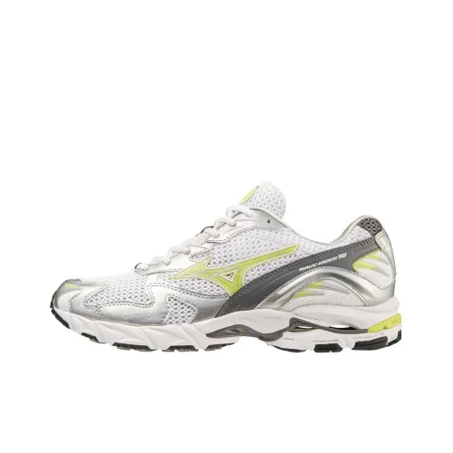 Mizuno Wave Rider 10 'White Sunny Lime'