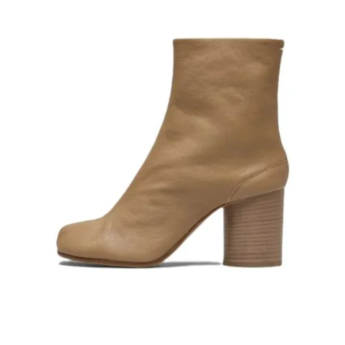 Maison Margiela Tabi 80mm Leather Ankle Boots