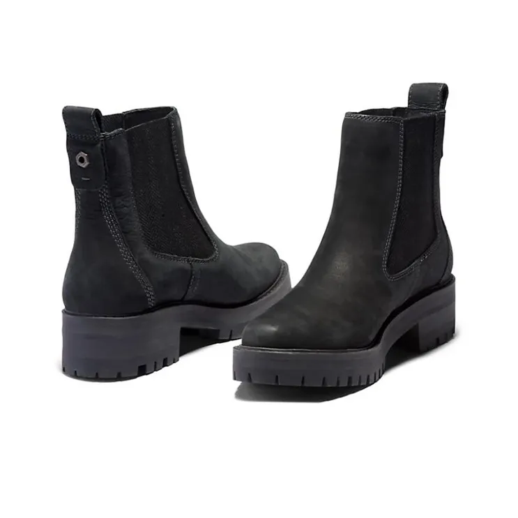 Timberland Courmayeur Valley Chelsea Boots Women's Black-2