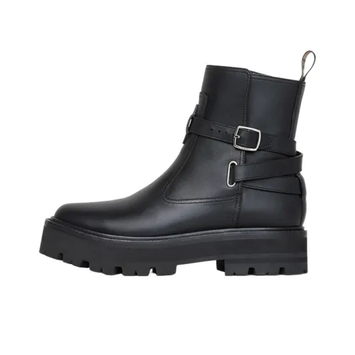 CELINE Ankle Boots Women's Black