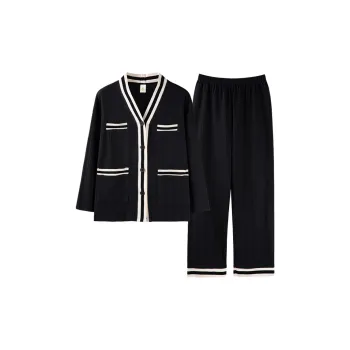PBENO PD Pajama Set Women's Black