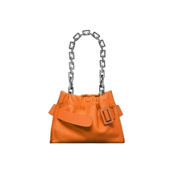 BOYY Natural Grained Calfskin Shoulder Bag Mini Women's Orange
