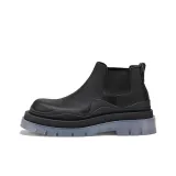 Bottega Veneta Tire Ankle-Length Chelsea Boots 5.5cm Men's Black Blue