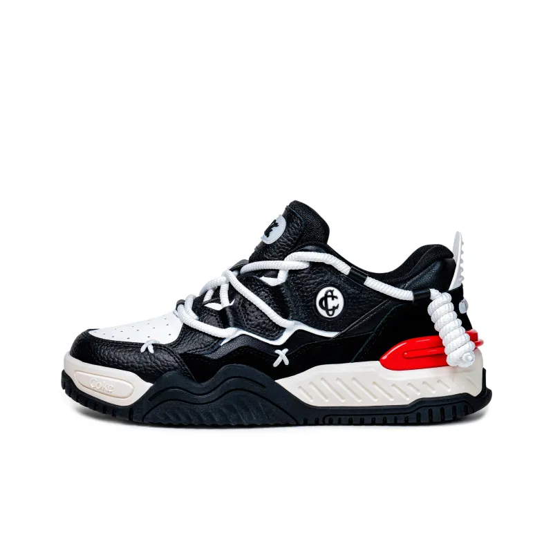 Coca-Cola Anti-Slip Wear-Resistant Low-Top Skateboard Shoes Unisex-10