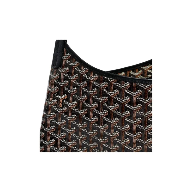 GOYARD Bohème Hobo Canvas With Leather Canvas Bag, Hobo Bag, Shoulder Bag Shoulder Bag Women's-4