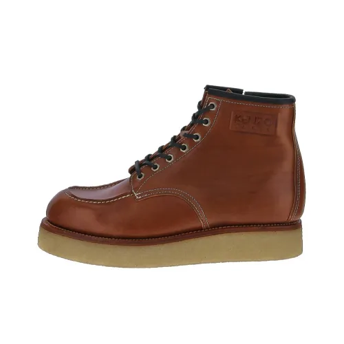 KENZO Ankle Boots Men Brown