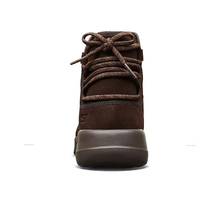 Skechers ON THE GO Thermal Abrasion Resistant Short Snow Boots Women's Coffee-3