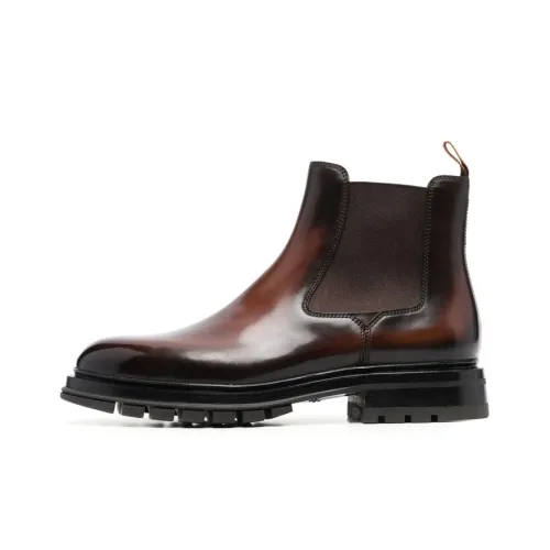 Santoni Elasticated Side-panel Boots