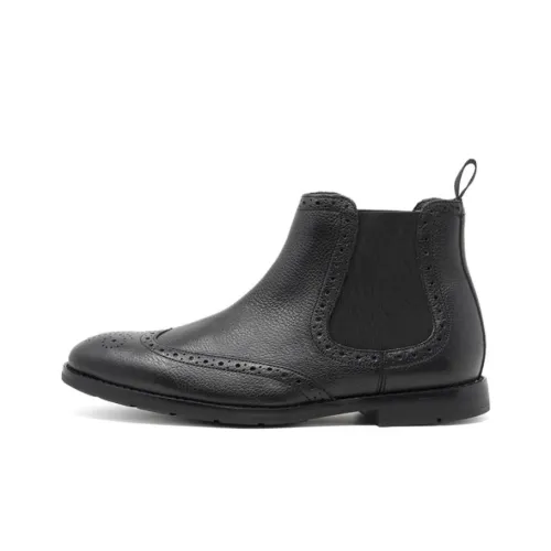 Clarks Chelsea Boots Men Black