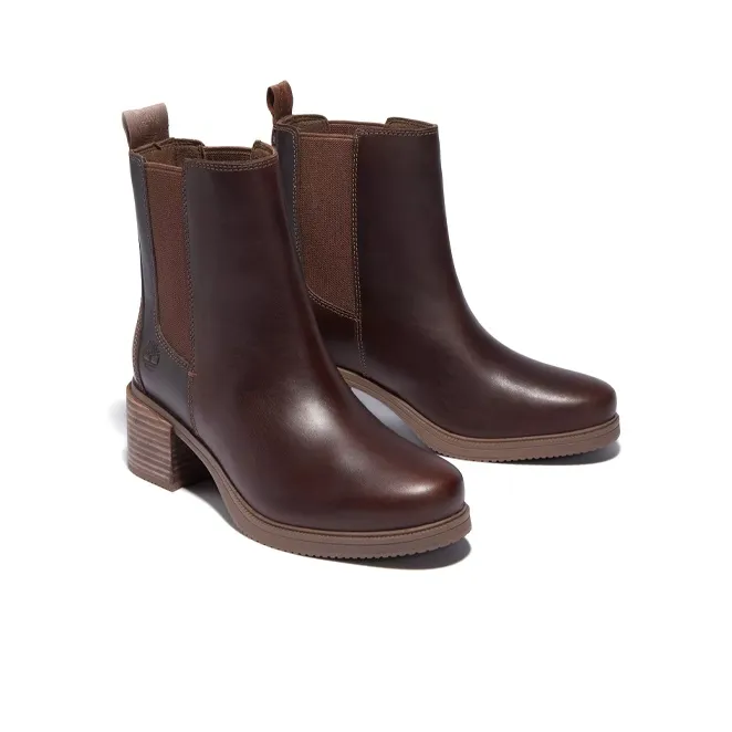 Timberland Dalston Vibe Chelsea Boots Women's Brown-3