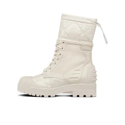 DIORIron Ankle Boots Women's White