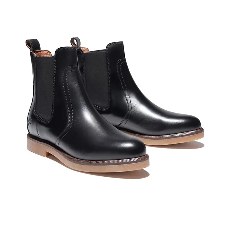 Timberland Cambridge Square Chelsea Boot Crew Chelsea Boots Women's Black-2