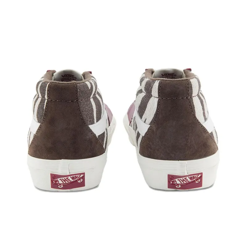 Vans Vault SK8 Mid VR3 Lx 'Safari Rumba Red'-4