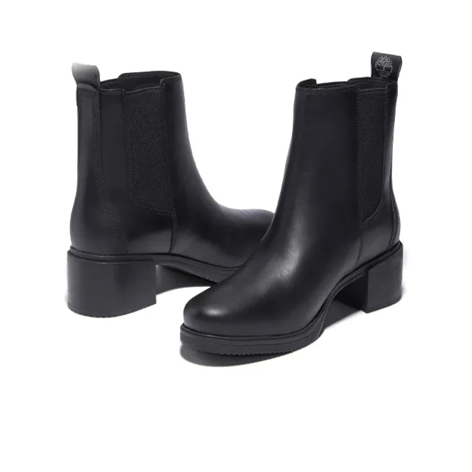 Timberland Dalston Vibe Chelsea Boots Women's Black-4