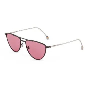 Paul Smith Metal Irregular Shape Sunglasses Unisex Silver