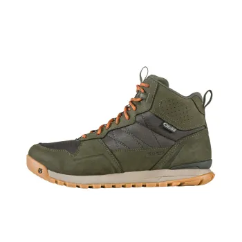 Oboz Footwear Bozeman Anti-Slip Wear-Resistant Mid-Top Outdoor Shoes Men's Green