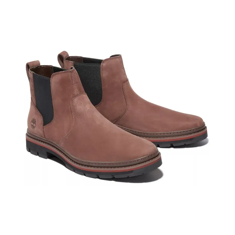 Timberland Port Union Chelsea Boots Men Honey Tea Brown-3
